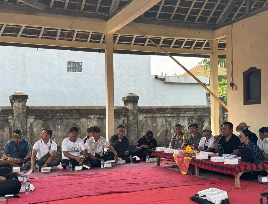 Sosialiasi Lanjutan Pembangunan TPS3R Desa Bongkasa