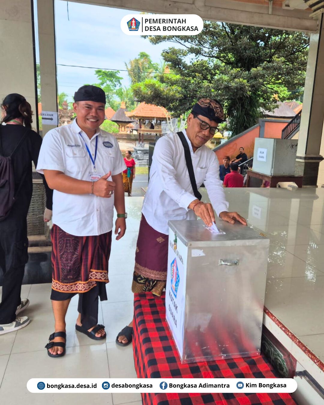 Telah berlangsung Penyaringan Perangkat Kewilayahan/Kelian Banjar Dinas Teguan