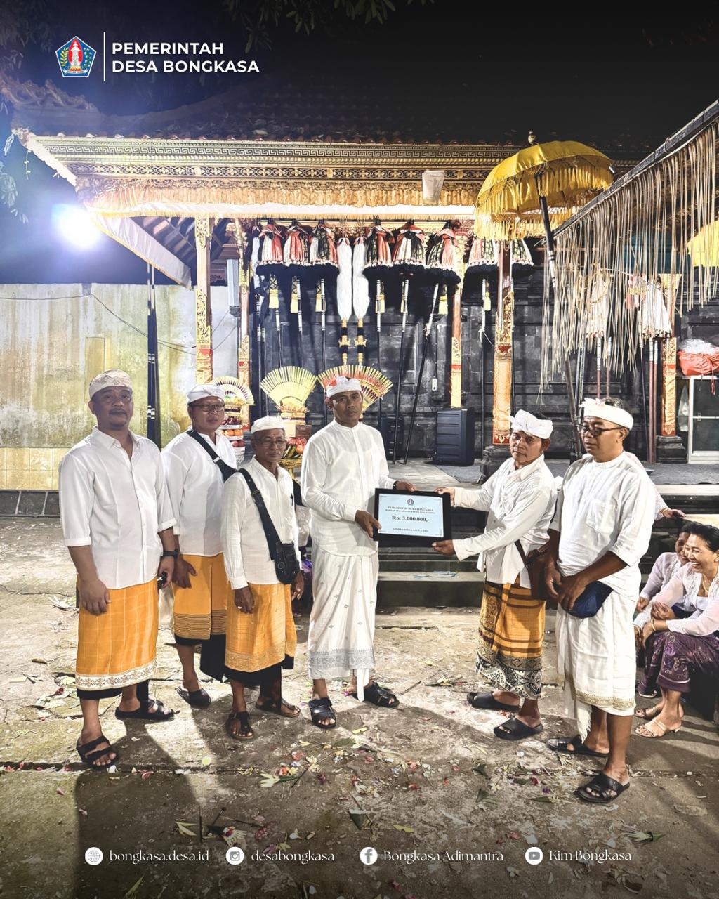Piodalan di Pura Pucak Sari, Banjar Kutaraga