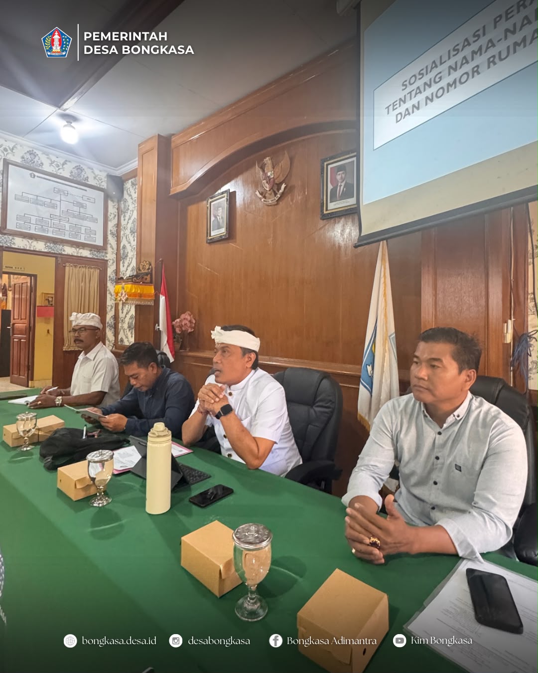 Sosialisasi Perdes Tentang Nama Jalan, Gang dan Nomor Rumah/Bangunan